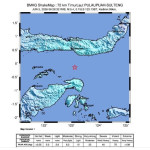 Gempa Magnitudo 5,6 Guncang Luwuk Banggai, BMKG Jamin Tidak Berpotensi Tsunami