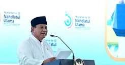 Resmi Jadi Anggota Seumur Hidup, Presiden Prabowo Terima KARTANU di Penutupan Muktamar NU