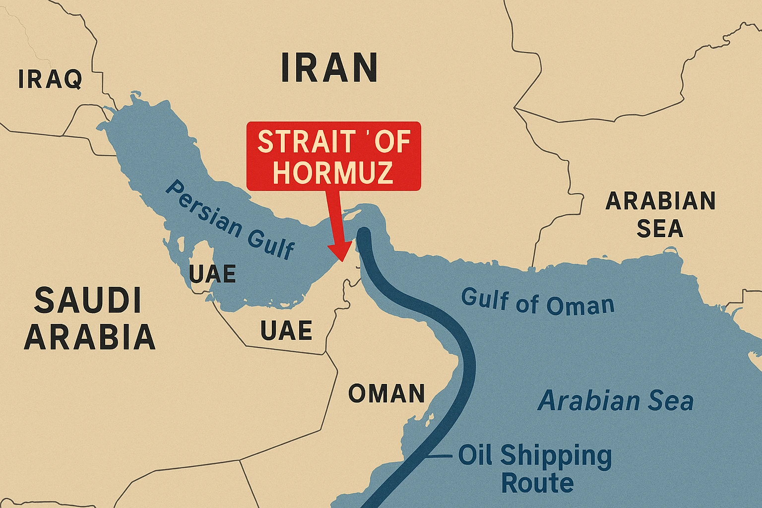 Ketegangan Baru di Gerbang Minyak Dunia: Silang Pendapat AS-Iran Terkait Navigasi Selat Hormuz