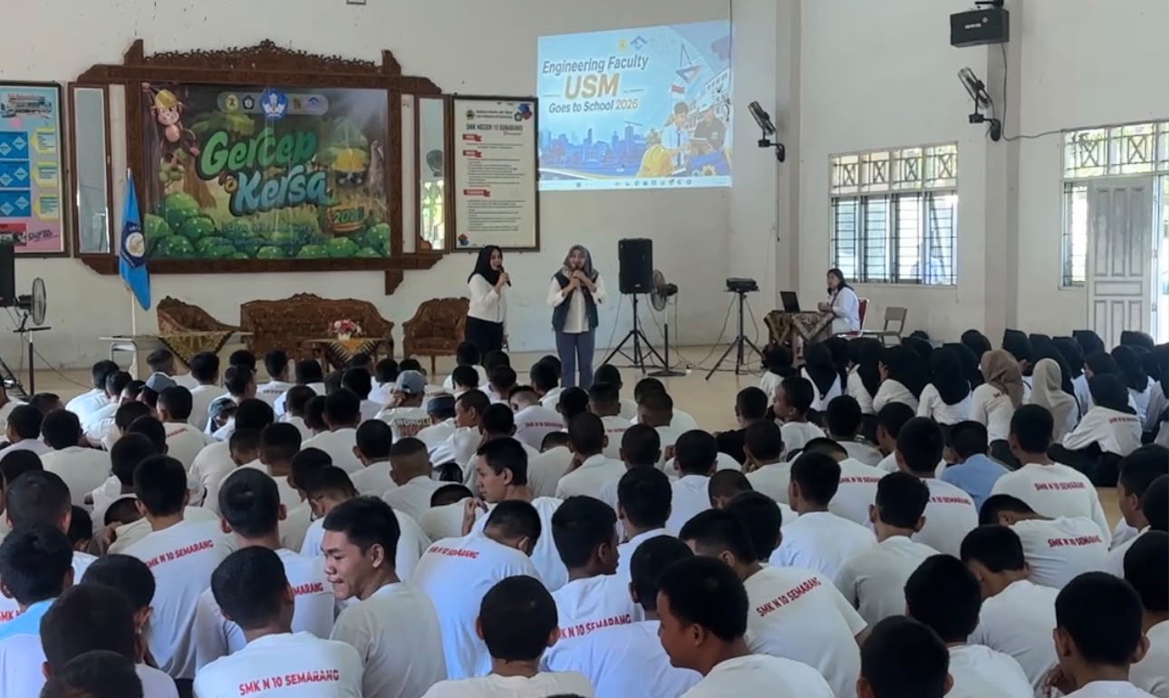 Perkuat Pendidikan Vokasi, FT USM Jalin Kemitraan Strategis dengan SMK N 10 Semarang