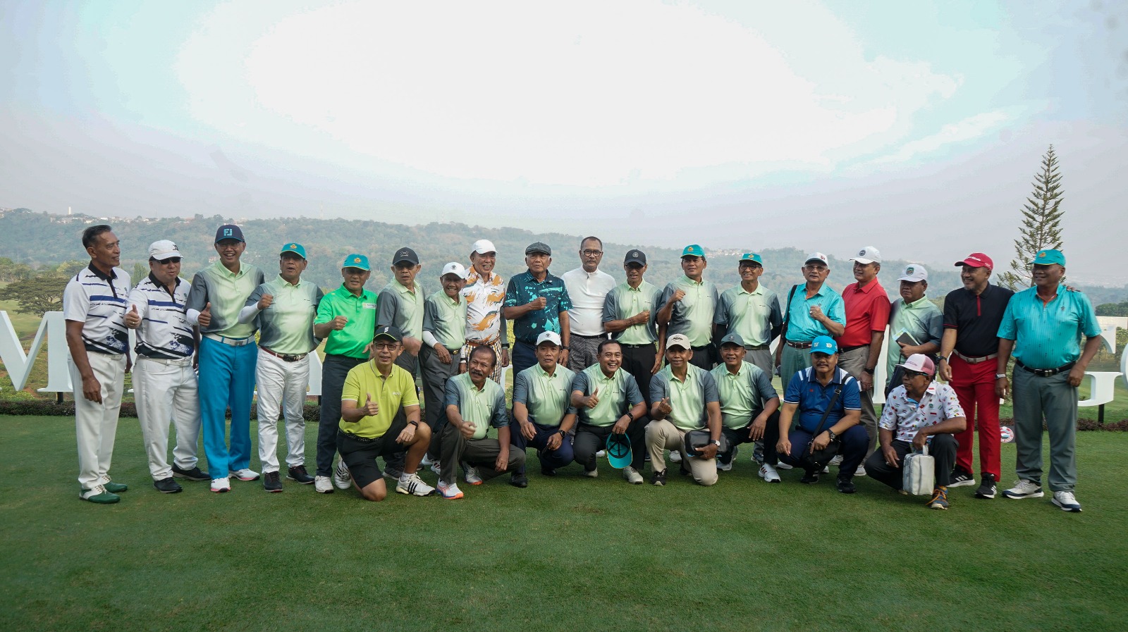 Meriah! Latih Tanding Perpesi di Semarang Diwarnai Aksi Spektakuler Hole in One
